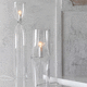 Bodenlampe / Glas / modern / gerade