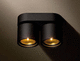 Downlight für Aufbau / Halogen / rund / für den Innenraum