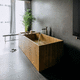 freistehende Badewanne / zur beruflichen Nutzung / für Wohnungen / modern