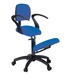 moderner Stuhl / Stoff / ergonomisch zum Hinknien / für Gewerbegebrauch