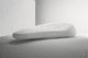 modernes Sofa / Stoff / Leder / beige