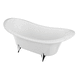 ovale Badewanne / freistehend / für Wohnungen / Harz