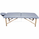 faltbarer Massageliege / Holz / Vinyl / höhenverstellbar