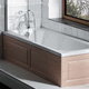 Acryl-Badewanne / weiß