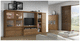 moderne Wohnwand / Holz