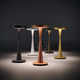 Tischlampe / tragbar / Aluminium / modern