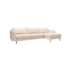 Ecksofa / modern / Stoff / Holz