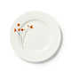 Flache-Teller / Dessert / rund / Porzellan