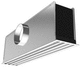 deckenmontierter Luftdiffusor / linear / Schlitz