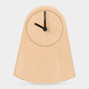 moderne Uhr / Tisch / Analog / Holz