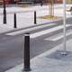 Sicherheitspfosten / Bi-Elastomer / stationär / hoch