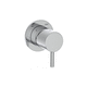 Einhebelmischer für Waschtisch / Einbau / thermostatisch / Metall
