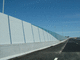 Lärmschutzwand für Brückenbau