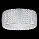 moderne Deckenleuchte / rund / Swarovski®-Kristall / mit Glühlampe