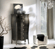 Stil-Chiffonnier / Holz / schwarz