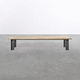 moderne Bank / Eiche / Massivholz / Buche