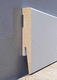 weiße Zierleiste / MDF / rechteckig / wasserdicht
