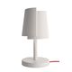 Tischlampe / Gips / modern / mit Kabel