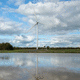 Horizontalachsen-Windkraftanlage / Dreiblatt / Onshore / freistehender Mast