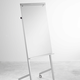 Präsentier-Tafel / Schreibtisch / Flipchart / freistehend