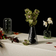 moderne Vase / Borosilikatglas / handgefertigt / für Gewerbegebrauch
