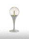 Tischlampe / Kristall / Metall / modern