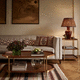 moderner Couchtisch / Eiche / Holz / Akazie