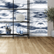 moderne Tapete / Panorama / abstraktes Motiv / Tapetenoptik