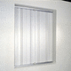 faltbarer Fensterladen / Aluminium / PVC / hochbelastbar