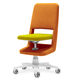 Bürostuhl / originelles Design / für den Innenraum / Stoff / Gestell aus Metall