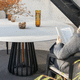 Heizelement für Tisch / schwarz