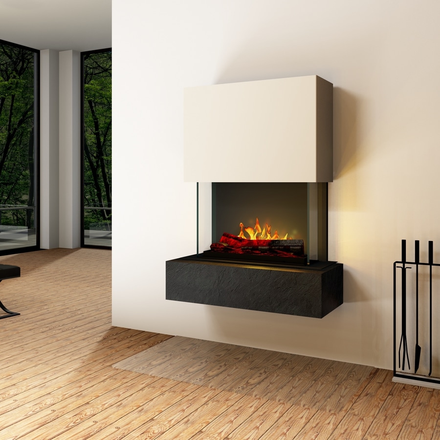muenkel design Como [moderner Design Elektrokamin Opti-myst heat