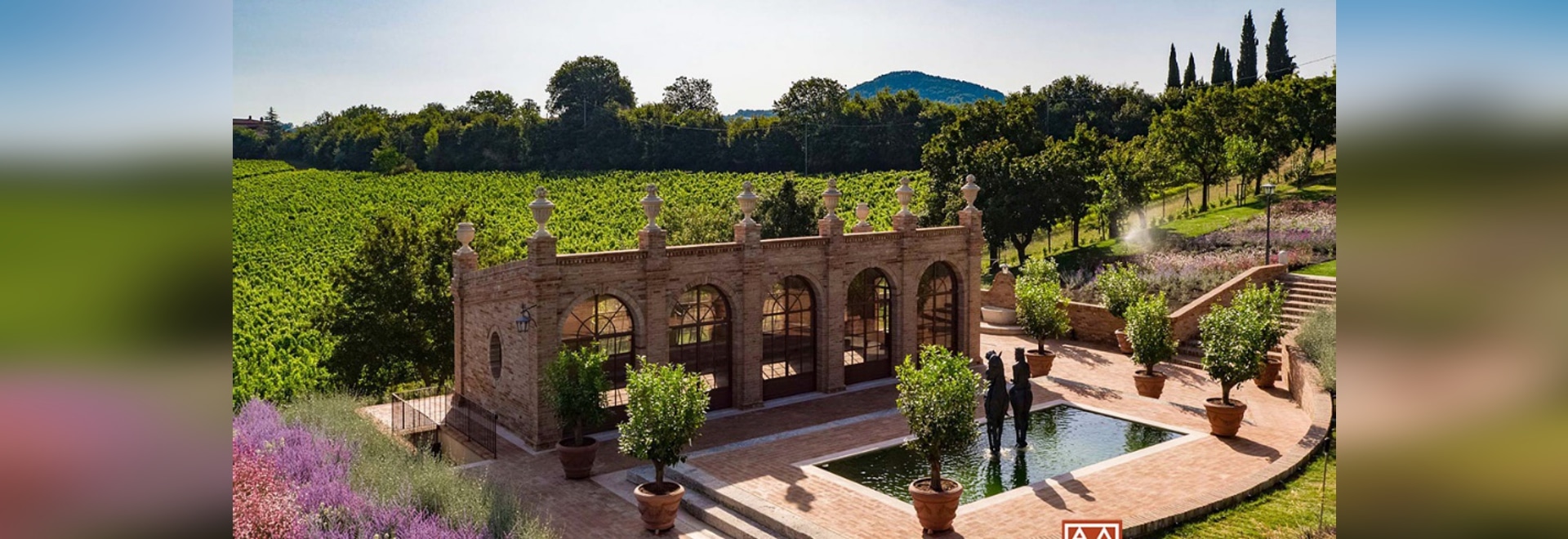 Park der Villa Trecci in Montepulciano - 06062 Città della Pieve PG