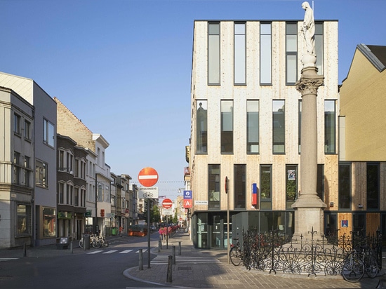 das neue Polizeirevier ist in der belgischen Stadt von Antwerpen