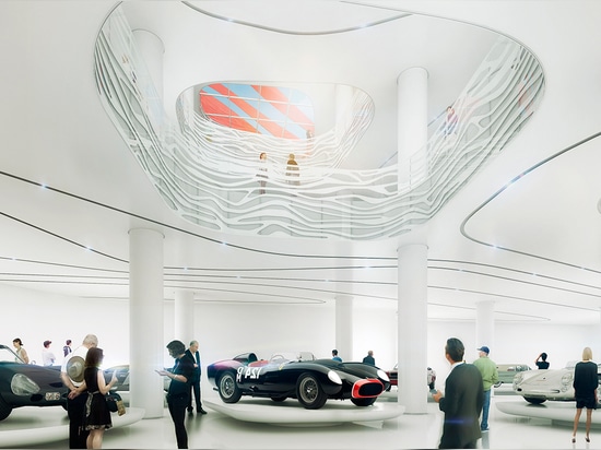 Das Museum wird der Kunst, Erfahrung, Kultur eingeweiht und Erbe des Automobils las mehr bei http://www.wallpaper.com/architecture/kpf-transform-petersen-automotive-museum-in-la#IKMFqH7MUxlMUAVv.99