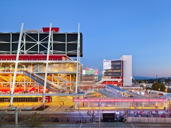 ARCHITECTUREThe 50. Superbowl an Levi? s-Stadion ist ein Netz-null Energiespiel