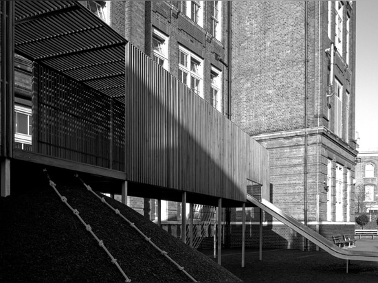 Asif Khan, Chisenhale Primärschulespielplatz, London, Großbritannien