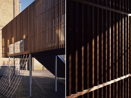 Asif Khan, Chisenhale Primärschulespielplatz, London, Großbritannien