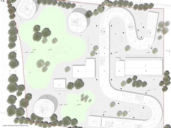 der neue Campus bildet einen Angelpunkt für das Re-Einbrennen des Aufstellungsortes als neue pädagogische, kulturelle und Sozialnabe