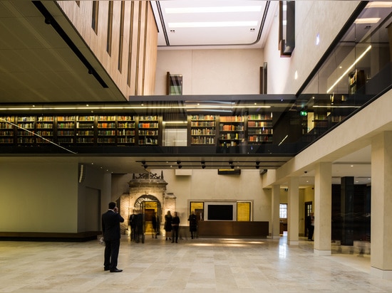 Wilkinson Eyre, Universität von Oxford? Bibliothek s-Weston, Oxford. Blackwell Hall Südenseite.