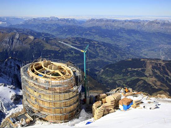 Refuge du Goûter: Raum-Alter autarke alpine Hütte ist das höchste Gebäude in Frankreich