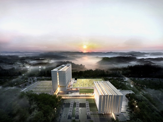 Samoo Architekten u. Ingenieure decken Pläne für Ulju Regierungs-Komplex in Südkorea auf