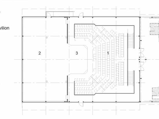 Fußbodenplan (Zeichnung ©: Architekten Charles-Cunniffe)