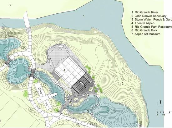 Aufstellungsortplan (Zeichnung ©: Architekten Charles-Cunniffe)