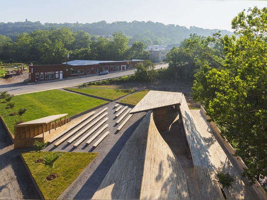 Ansicht vom Freimaurertheater (Foto ©: Jeff Goldberg/Esto)