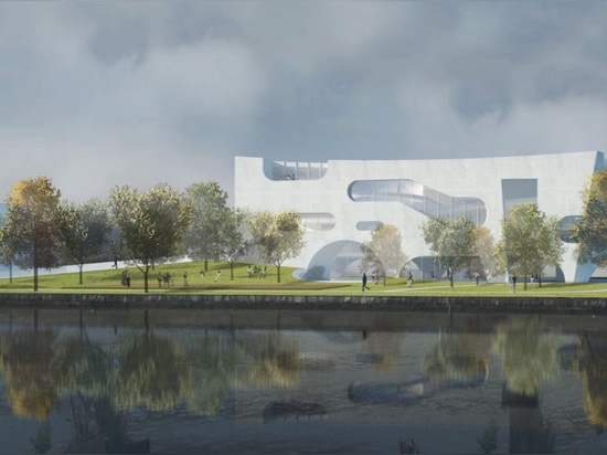 Steven Holl Architects entwirft LEED Platin-anvisierte kulturelle Mitte für Shanghai