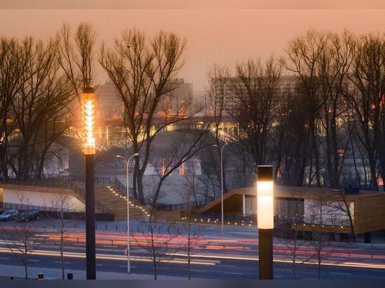 Vistula-Flussstrand Pavillion