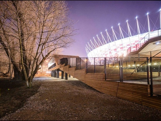 Vistula-Flussstrand Pavillion