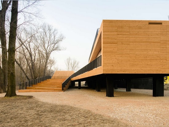 Vistula-Flussstrand Pavillion