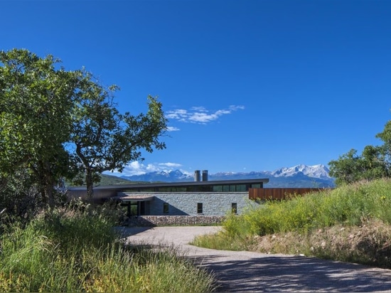 LEED-Goldhaus holt modernen Luxus zu einer Colorado-Arbeitsranch